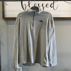 The North Face fleece quarter zip